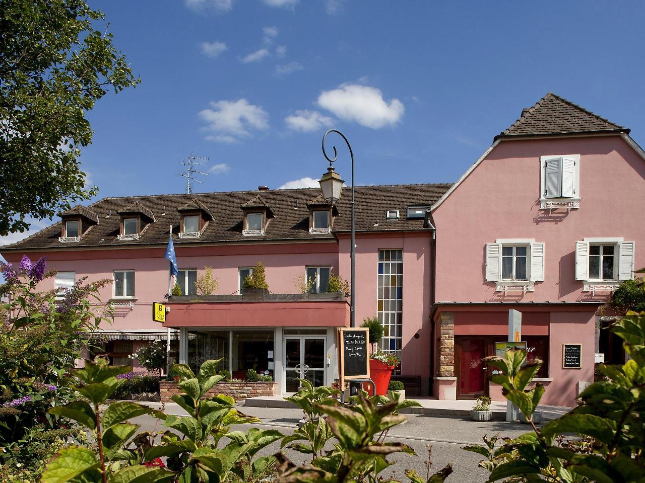 Hotel Restaurant Logis La Palette Wettolsheim Dış mekan fotoğraf