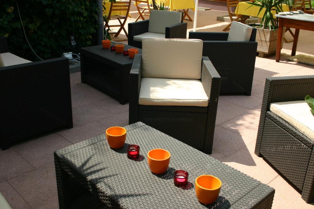 Hotel Restaurant Logis La Palette Wettolsheim Dış mekan fotoğraf